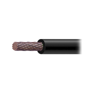 cable eléctrico de cobre recubierto thw ls calibre 2/0 awg 19 hilos color negro (100 metros).