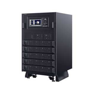 ups modular trifásico escalable de 40 kva/40 kw, topología online doble conversión, voltaje de 208/220 vca de l l, respaldo de 4 minutos al 100% de carga, incluye módulo y banco de baterías