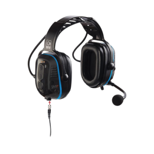 audífonos inteligentes tipo diadema de uso rudo con filtrado de ruido, con bluetooth, comunicación de corto alcance, is para radios de 2 vías digitales y análogos