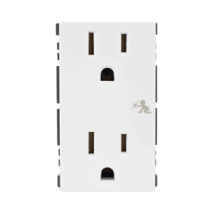 módulo dúplex de contactos eléctricos 10a 127v color blanco / compatible con cajas para pavimento sm cpav 2 y sm cpav 4 / requiere adaptador sm adap fp para fijación / modelo 25424 30