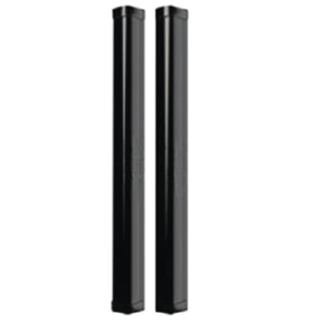 detector fotoeléctrico de 100 cm de altura tipo cortina para detección perimetral / con baterías de respaldo / cobertura de 100 metros en exterior y 200 metros en interior / alimentación a 110vac / batería de respaldo