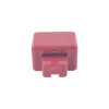 clip de puente, para uso con regletas s66 de siemon, de 1 par, color rojo