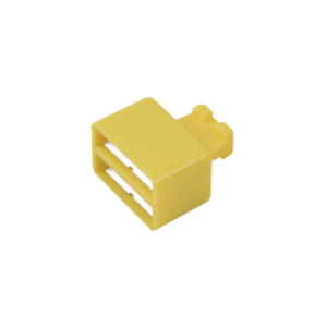 clip de puente, para uso con regletas s66 de siemon, de 1 par, color amarillo