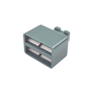 clip de puente, para uso con regletas s66 de siemon, de 1 par, color verde
