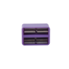 clip de puente, para uso con regletas s66, de 1 par, color violeta