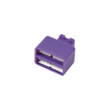 clip de puente, para uso con regletas s66, de 1 par, color violeta