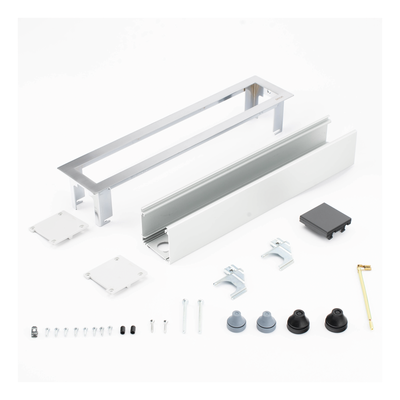 caja para instalación en escritorio para voz, datos o contactos eléctricos / capacidad para 4 módulos / salida de cables "posterior" / los módulos se adquieren aparte / (kfc134/14cy) caja para instalación en escritorio para voz, datos o contactos eléctricos / capacidad para 4 módulos / salida de cables "posterior" / los módulos se adquieren aparte / (kfc134/14cy)