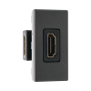 módulo hdmi hembra hembra color grafito / (k129b/14)