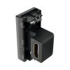 módulo hdmi hembra hembra color grafito / (k129b/14)