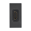 módulo hdmi hembra hembra color grafito / (k129b/14)