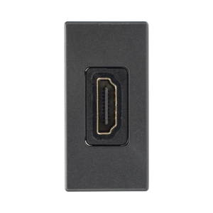 módulo hdmi hembra hembra color grafito / (k129b/14)