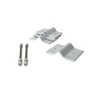 herraje adaptador de mástil para diámetros desde 3/4" hasta 2 1/4". galv. en caliente.