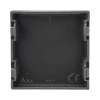módulo placa ciega color grafito / (k17/14)
