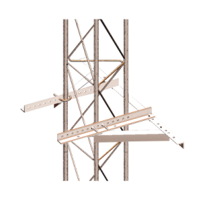 montaje sujetador a pared p/tramo stz30/35/45 galvanizado electrolítico.