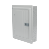 centro de carga monofásico 1 fase, 3 hilos para interruptores qp, de 12 polos 24 circuitos, 120/240vca, barras de aluminio 125 amp, nema 1, uso interior. incluye tapa.
