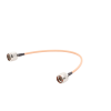 jumper con cable lp142 de 30 cm, con conectores n macho a n macho.