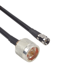 cable lmr 240uf (ultra flex) de 60 cm con conectores n macho y sma macho.