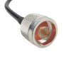 cable lmr 240 de 60 cm con conectores n macho y sma hembra.