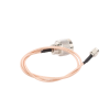 cable rg 316 con conectores n macho en un extremo y en el otro sma macho.