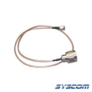 cable rg 316 con conectores n macho en un extremo y en el otro sma macho.