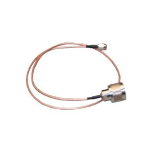 jumper de 0.6 mt de longitud, cable rg 316 conector n macho en un extremo y al otro sma inverso