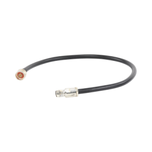 jumper 60 cm. con cable coaxial rf 400 y conectores n y tnc macho.
