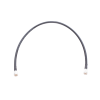 jumper de 83 cm. con cable coaxial lmr400 conectores n en ambos extremos.