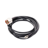 jumper de 2 m con cable rg 58u sys conector n macho a sma macho.