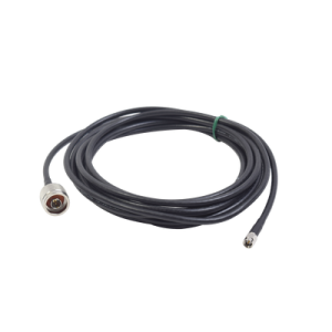 jumper de 5 m con cable rg 58u sys conector n macho a sma macho.