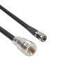 cable lmr 240uf (ultra flex) de 60 cm con conectores n hembra y sma macho.
