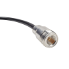 cable lmr 240uf (ultra flex) de 60 cm con conectores n hembra y sma macho inverso.
