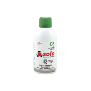 lata de gas de monóxido de carbono (co) genuino para prueba de detectores de co, uso manual o en dispensadores solo 330/solo 332, listado ul