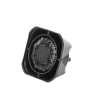 bocina compacta de uso rudo, 100 watts de potencia, ideal para vehículos de encubierto, montaje universal, 11 ohms de impedancia
