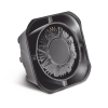 bocina compacta de uso rudo, 100 watts de potencia, ideal para vehículos de encubierto, montaje universal, 11 ohms de impedancia