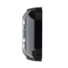 luz auxiliar de 18 led, sae, tricolor, bisel negro, rojo/blanco/ambar, lente transparente