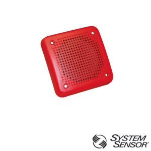 bocina roja de 84 db