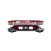 barra de luces led de 48", 216 led, dual color, programable, rojo/azul/Ámbar/claro, ideal para equipar unidades de seguridad publica con domos rojo, claro y azul