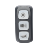 sirena/bocina compacta para motocicleta de 30 watts, incluye controlador y microfono