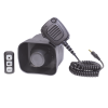 sirena/bocina compacta para motocicleta de 30 watts, incluye controlador y microfono