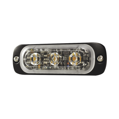 luz auxiliar de 3 led, ambar, sae, 12 24 vcd, lente transparente luz auxiliar de 3 led, ambar, sae, 12 24 vcd, lente transparente