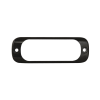 luz auxiliar de 3 led, roja, sae, 12 24 vcd, lente transparente
