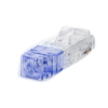 plug rj45 cat6 de 5 piezas, para cable utp de calibre 23 24 awg, chapado en oro de 50 micras, paquete de 100 piezas
