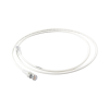 patch cord "skinny" cat6a blindado s/ftp, 5ft, diámetro reducido 28 awg, color blanco