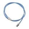 patch cord "skinny" cat6a blindado s/ftp, 5ft, diámetro reducido 28 awg, color azul