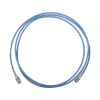 patch cord "skinny" cat6a blindado s/ftp, 7ft, diámetro reducido 28 awg, color azul