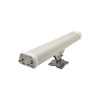 antena sectorial de 70° de apertura en 2.4 ghz de 14 dbi de ganancia, con 2 conectores n hembra, polaridad cruzada