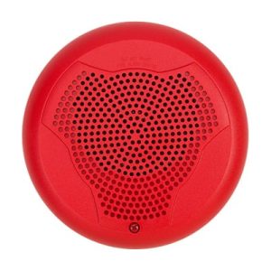 bocina para montaje en techo, color rojo