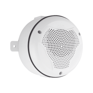 bocina para exterior de montaje en techo color blanco