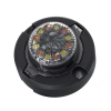 estrobo oculto de 12 led, brida negra, 12 vcd, rojo/azul, lente transparente