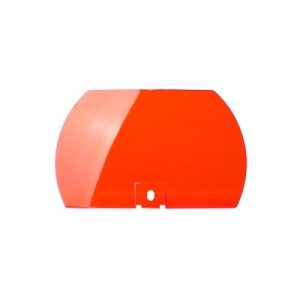 lente de color rojo para modelo 450142 05 (domo transparente)